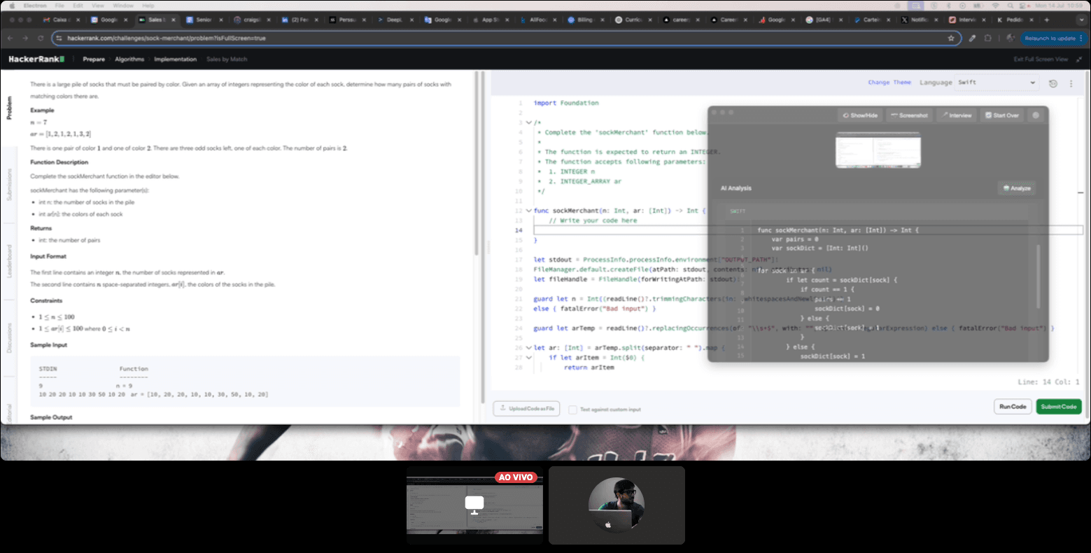 Your screen with CareerPilot